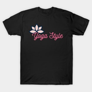 Yoga Lover Design T-Shirt